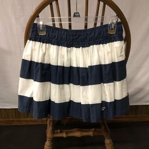 Stripped hollister skirt